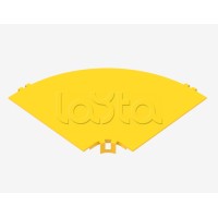 Крышка на горизонтальный угол на 90°Hyperline FBTR-360-ELB90-CVR