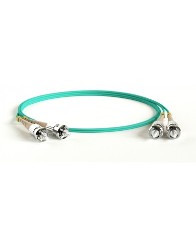 Патч-корд волоконно-оптический Hyperline FC-D2-503-ST/PR-ST/PR-H-3M-LSZH-AQ в Балашихе Патч-корды оптические Pintop.ru