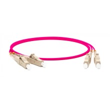 Патч-корд волоконно-оптический Hyperline FC-D2-504-FC/PR-SC/PR-H-50M-LSZH-MG