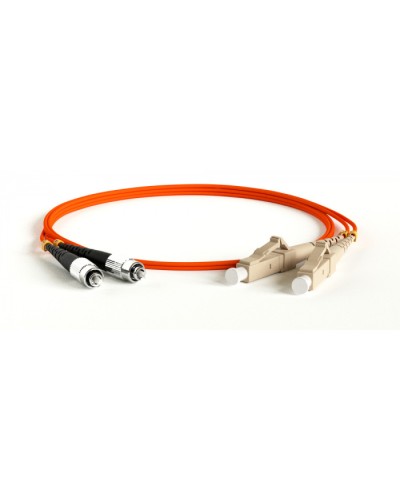 Патч-корд волоконно-оптический Hyperline FC-D2-62-FC/PR-SC/PR-H-2M-LSZH-OR в Балашихе Патч-корды оптические Pintop.ru