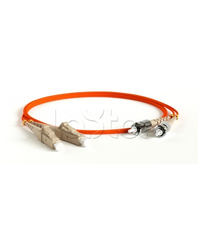 Патч-корд волоконно-оптический Hyperline FC-D2-62-SC/PR-ST/PR-H-3M-LSZH-OR в Балашихе Патч-корды оптические Pintop.ru