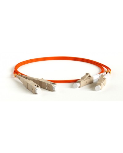 Патч-корд волоконно-оптический Hyperline FC-D2-62-ST/PR-ST/PR-H-50M-LSZH-OR в Балашихе Патч-корды оптические Pintop.ru