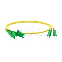 Патч-корд волоконно-оптический Hyperline FC-D2-9-LC/AR-LC/AR-H-10M-LSZH-YL