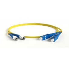 Патч-корд волоконно-оптический Hyperline FC-D2-9-SC/UR-ST/UR-H-30M-LSZH-YL