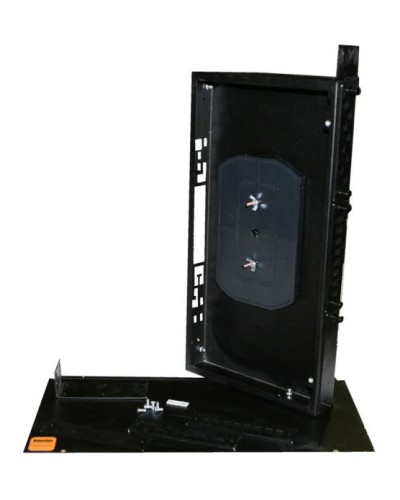 Бокс оптический Hyperline FO-19R-1U-3xSLT-W140H42-24UN-BK в Балашихе Кросс оптический Pintop.ru