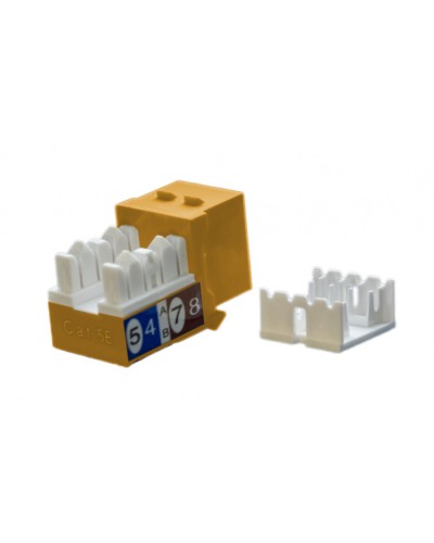 Вставка Hyperline (KJ9-8P8C-C5e-90-OR) в Балашихе Коннекторы Pintop.ru