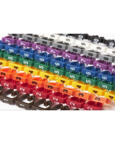 Маркеры (клипсы) на кабель, защелкивающиеся D 4-5.5мм, 0-9, 10 цветов (100 шт)Маркеры (клипсы) на кабель, защелкивающиеся D 4-5.5мм, 0-9, 10 цветов (100 шт) Hyperline (MA-55-R) в Балашихе Держатели, клипсы, скобы Pintop.ru