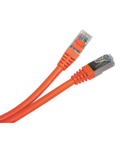 Патч-корд экранированный Hyperline PC-LPM-STP-RJ45-RJ45-C5e-15M-LSZH-OR в Балашихе Патчкорды (медные) Pintop.ru