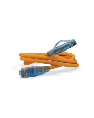 Патч-корд RJ45-RJ45, 4 пары, UTP, кат.6, LSZH (3м) Hyperline PC-LPM-UTP-RJ45-RJ45-C6-3M-LSZH-OR в Балашихе Патчкорды (медные) Pintop.ru
