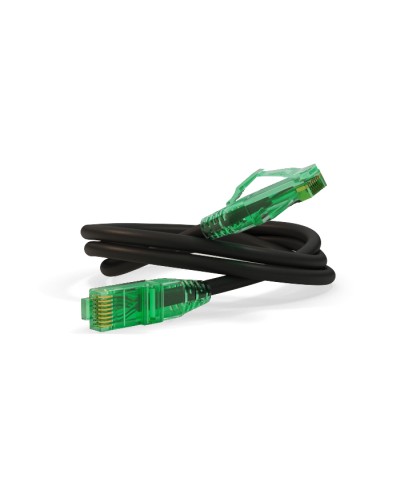 Патч-корд Hyperline PC-LPM-UTP-RJ45-RJ45-C6a-1.5M-LSZH-BK в Балашихе Патчкорды (медные) Pintop.ru