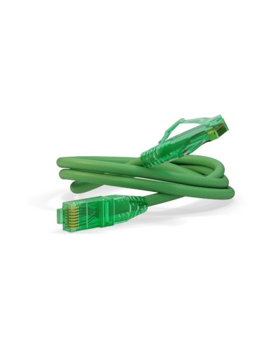 Патч-корд Hyperline PC-LPM-UTP-RJ45-RJ45-C6a-1M-LSZH-GN в Балашихе Патчкорды (медные) Pintop.ru