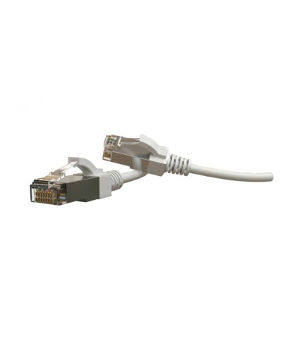 Патч-корд S/FTP Hyperline (PC-LPT-SFTP-RJ45-RJ45-C6-2M-LSZH-WH) в Балашихе Патчкорды (медные) Pintop.ru