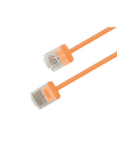 Патч-корд Hyperline PC-LPU-UTP-RJ45-RJ45-C6-3M-LSZH-OR в Балашихе Патчкорды (медные) Pintop.ru