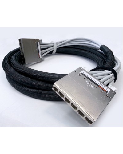 Претерминированная медная кабельная сборка Hyperline (PPTR-CT-CSS/C6AS-D-CSS/C6AS-LSZH-25M-GY) в Балашихе Патч-корды и пигтейлы Pintop.ru