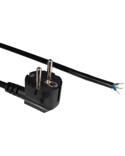 Кабель питания с вилкой Schuko 3 м Hyperline PWC-SHM-OE-3.0-BK в Балашихе Патч-корды и пигтейлы Pintop.ru