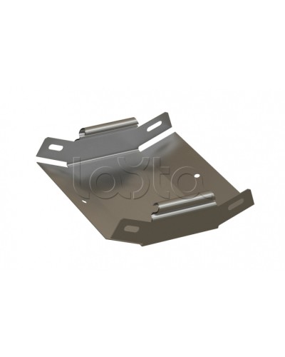 Угол 45° вертикальный внутренний Hyperline RST-VIA45-600-50-0,8-SZ в Балашихе Аксессуары для лотков Pintop.ru