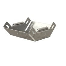 Угол 90° вертикальный внутренний Hyperline RST-VIA90-300-50-0,8-SZ