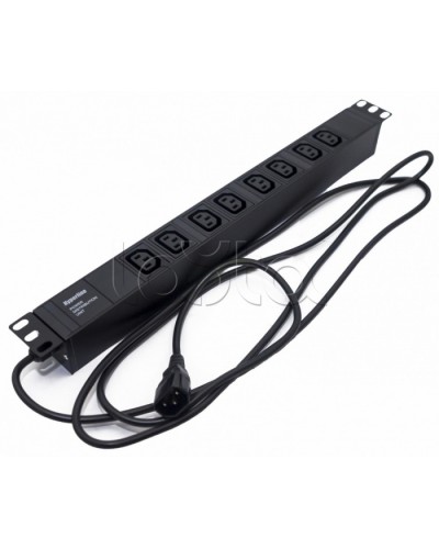 Блок розеток Hyperline SHE19-8IEC-2.5IEC в Балашихе Блоки розеток Pintop.ru