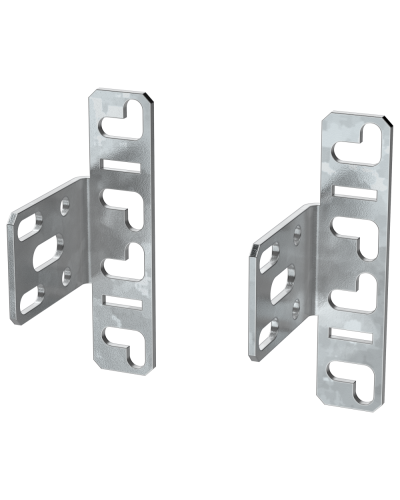 FORMAT Кронштейн профиля монтажного 50х25 тип 1 (2шт/упак) IEK (FO-00-BPRM-1) в Балашихе Аксессуары для стоек и шкафов Pintop.ru