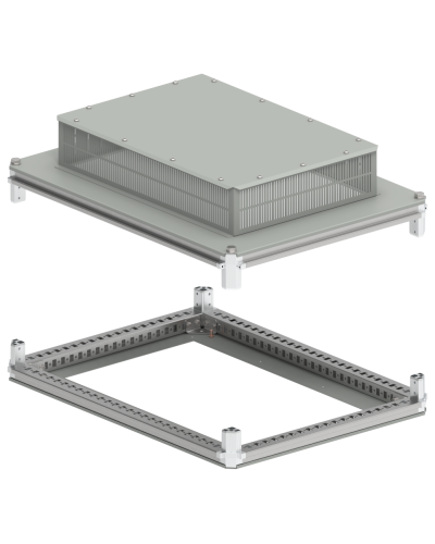 FORMAT Крыша и основание (под фланец) 600х800мм IP31 IEK (FO-00-KOF-060-080-31) в Балашихе Аксессуары для стоек и шкафов Pintop.ru