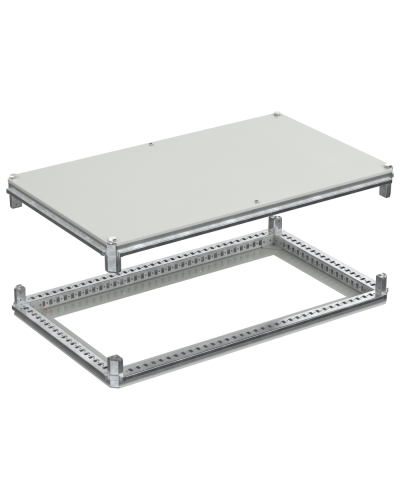 FORMAT Крыша и основание (под фланец) 600х1000мм IEK (FO-00-KOF-060-100) в Балашихе Аксессуары для стоек и шкафов Pintop.ru