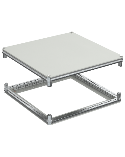 FORMAT Крыша и основание (под фланец) 800х800мм IEK (FO-00-KOF-080-080) в Балашихе Аксессуары для стоек и шкафов Pintop.ru