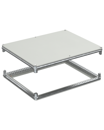 FORMAT Крыша и основание (под фланец) 800х1000мм IEK (FO-00-KOF-080-100) в Балашихе Аксессуары для стоек и шкафов Pintop.ru