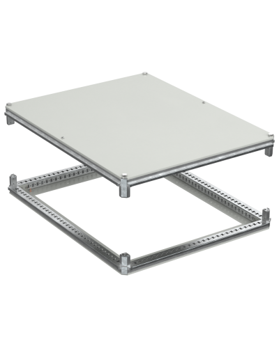FORMAT Крыша и основание (под фланец) 1000х800мм IEK (FO-00-KOF-100-080) в Балашихе Аксессуары для стоек и шкафов Pintop.ru