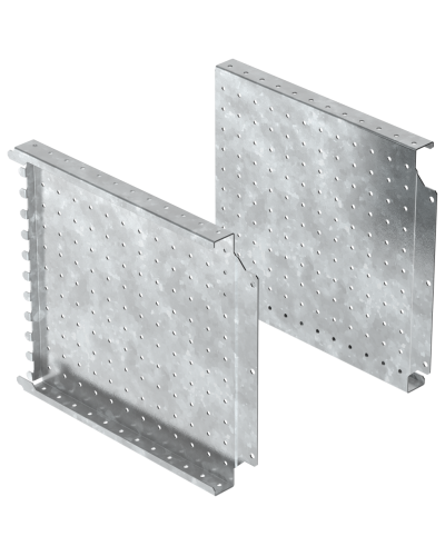FORMAT Панель монтажная боковая перфорированная 300х400мм (2шт/упак) IEK (FO-00-MPSP-030-040) в Балашихе Аксессуары для стоек и шкафов Pintop.ru