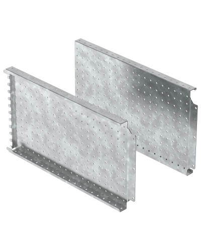 FORMAT Панель монтажная боковая перфорированная 300х600мм (2шт/упак) IEK (FO-00-MPSP-030-060) в Балашихе Аксессуары для стоек и шкафов Pintop.ru