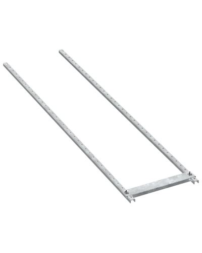 FORMAT Панель нижняя наборная в шкаф 400х1000мм IEK (FO-00-PLT-040-100) в Балашихе Аксессуары для стоек и шкафов Pintop.ru