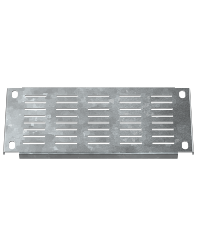 FORMAT Заглушка панели нижней наборной вентилируемой 100мм в шкаф шириной 400мм IEK (FO-00-PLTV-010-040) в Балашихе Аксессуары для стоек и шкафов Pintop.ru