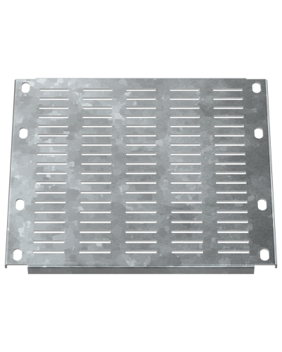 FORMAT Заглушка панели нижней наборной вентилируемой 200мм в шкаф шириной 400мм IEK (FO-00-PLTV-020-040) в Балашихе Аксессуары для стоек и шкафов Pintop.ru