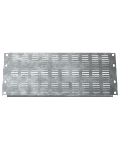 FORMAT Заглушка панели нижней наборной вентилируемой 200мм в шкаф шириной 600мм IEK (FO-00-PLTV-020-060) в Балашихе Аксессуары для стоек и шкафов Pintop.ru