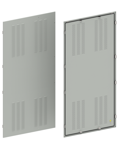 FORMAT Панель боковая вентилируемая 2000х1000мм IP31 (2шт/компл) IEK (FO-00-PSV-200-100-31) в Балашихе Аксессуары для стоек и шкафов Pintop.ru