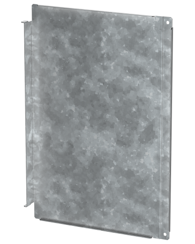 FORMAT Перегородка аппаратного отсека боковая вертикальная сплошная высота 500мм IEK (FO-00-PVHC-050) в Балашихе Аксессуары для стоек и шкафов Pintop.ru