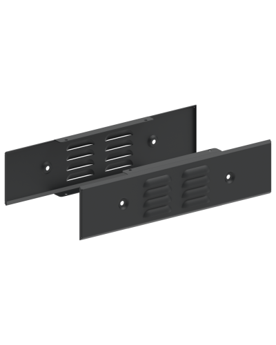 FORMAT Панель цоколя вентилируемая 100х400мм RAL7021 (2шт/компл) IEK (FO-00D-PCV-010-040-7021) в Балашихе Аксессуары для стоек и шкафов Pintop.ru