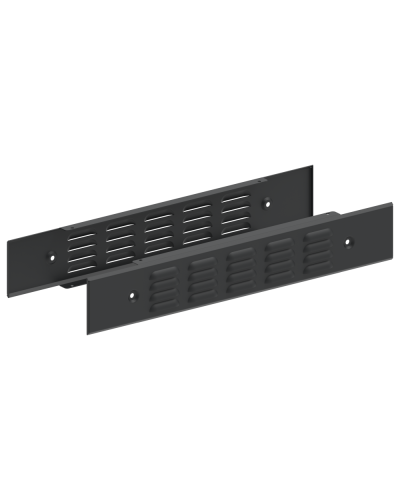 FORMAT Панель цоколя вентилируемая 100х600мм RAL7021 (2шт/компл) IEK (FO-00D-PCV-010-060-7021) в Балашихе Аксессуары для стоек и шкафов Pintop.ru