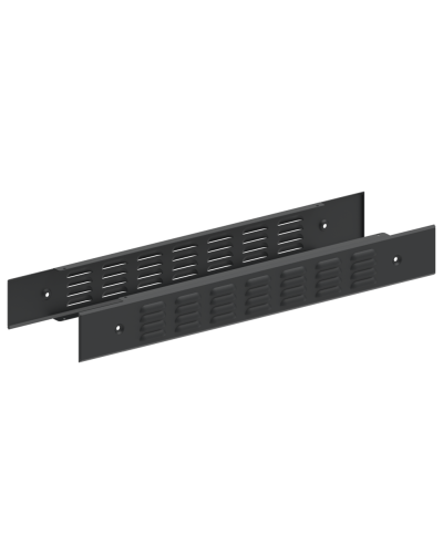 FORMAT Панель цоколя вентилируемая 100х800мм RAL7021 (2шт/компл) IEK (FO-00D-PCV-010-080-7021) в Балашихе Аксессуары для стоек и шкафов Pintop.ru