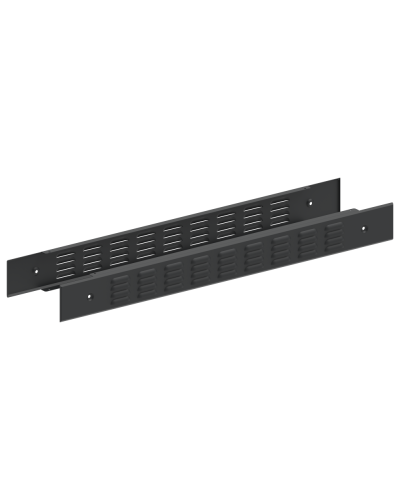 FORMAT Панель цоколя вентилируемая 100х1000мм RAL7021 (2шт/компл) IEK (FO-00D-PCV-010-100-7021) в Балашихе Аксессуары для стоек и шкафов Pintop.ru