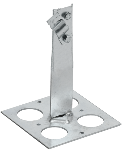 Держатель проводника круглого 6-10мм винтовой IEK (ZDP85-11-6-16-90) в Балашихе Крепеж Pintop.ru