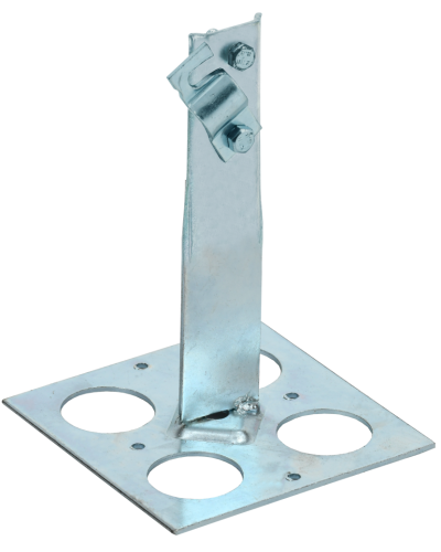 Держатель проводника круглого 6-10мм винтовой IEK (ZDP85-14-1-16-90) в Балашихе Крепеж Pintop.ru