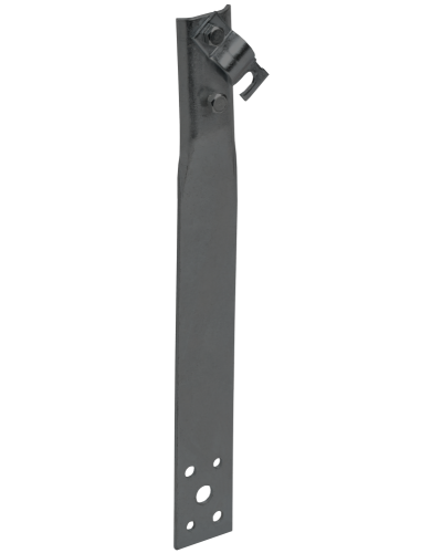 Держатель проводника круглого 6-10мм винтовой прямой h=60мм оцинкованная сталь TD IEK (ZDP86-13-1-16-60) в Балашихе Крепеж Pintop.ru