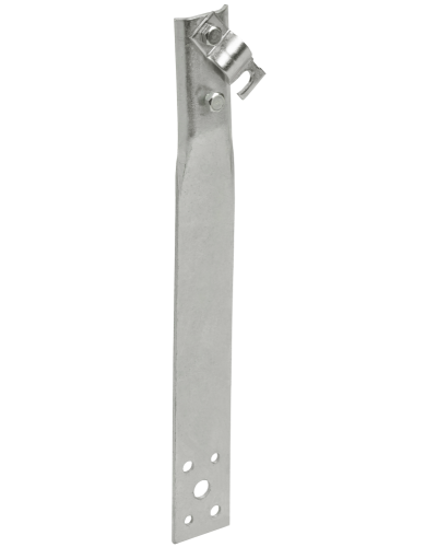 Держатель проводника круглого 6-10мм винтовой прямой h=150мм нержавеющая сталь IEK (ZDP86-20-1-16-150) в Балашихе Крепеж Pintop.ru