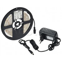 Комплект DIY (2835W60-4,8-IP65-12В 5м + др. + выкл.) IEK (LSR1-2-060-65-1-05-S1)