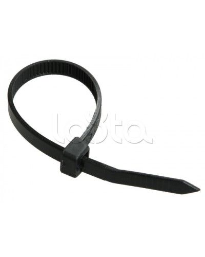 Стяжка 200x3,6 мм нейлоновая, черная IEK (UHH32-D036-200-100) в Балашихе Стяжки-хомуты Pintop.ru