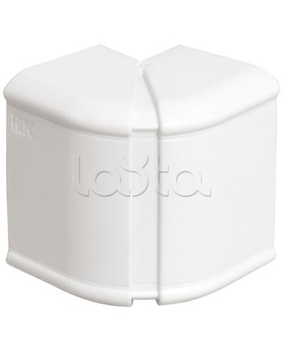 Угол изменяемый внешний для соединения двух кабель-каналов типоразмера 100х60 IEK (CKK-40D-W-100-060-K01) в Балашихе Аксессуары для кабель-канала Pintop.ru