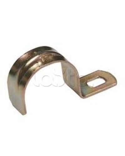 Скоба металлическая однолапковая d14-15 IEK CMAT10-14-100 в Балашихе Держатели, клипсы, скобы Pintop.ru