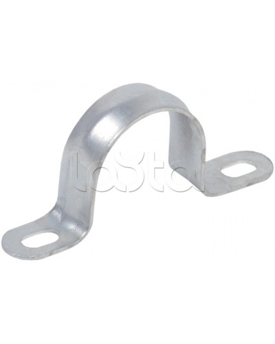 Скоба двухлапковая d31-32 IEK CMAT11-31-100 в Балашихе Держатели, клипсы, скобы Pintop.ru