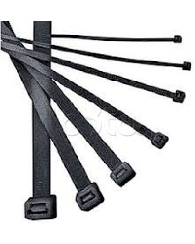 Хомут 4,8x300 мм нейлон, черный (100 шт/уп) IEK UHH32-D048-300-100 в Балашихе Стяжки-хомуты Pintop.ru